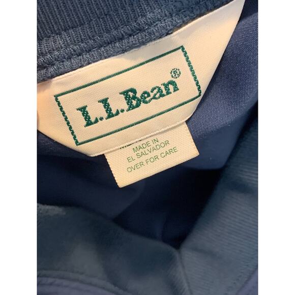 L.L. Bean men vintage blue pull over sweater size M - Picture 3 of 7